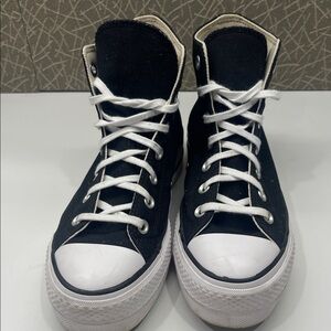 Converse Kids Black High-Top Sneakers